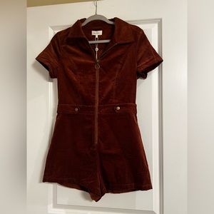 Corduroy romper